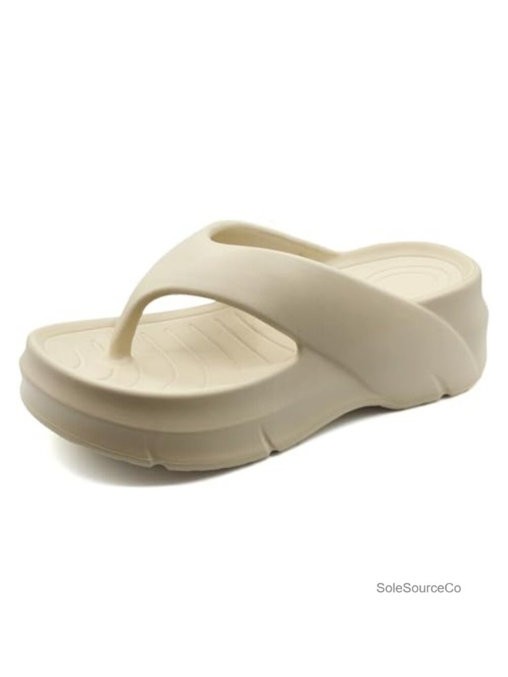 Women's Chunky Platform Flip Flops EVA Non-Slip Casual Summer Sandals